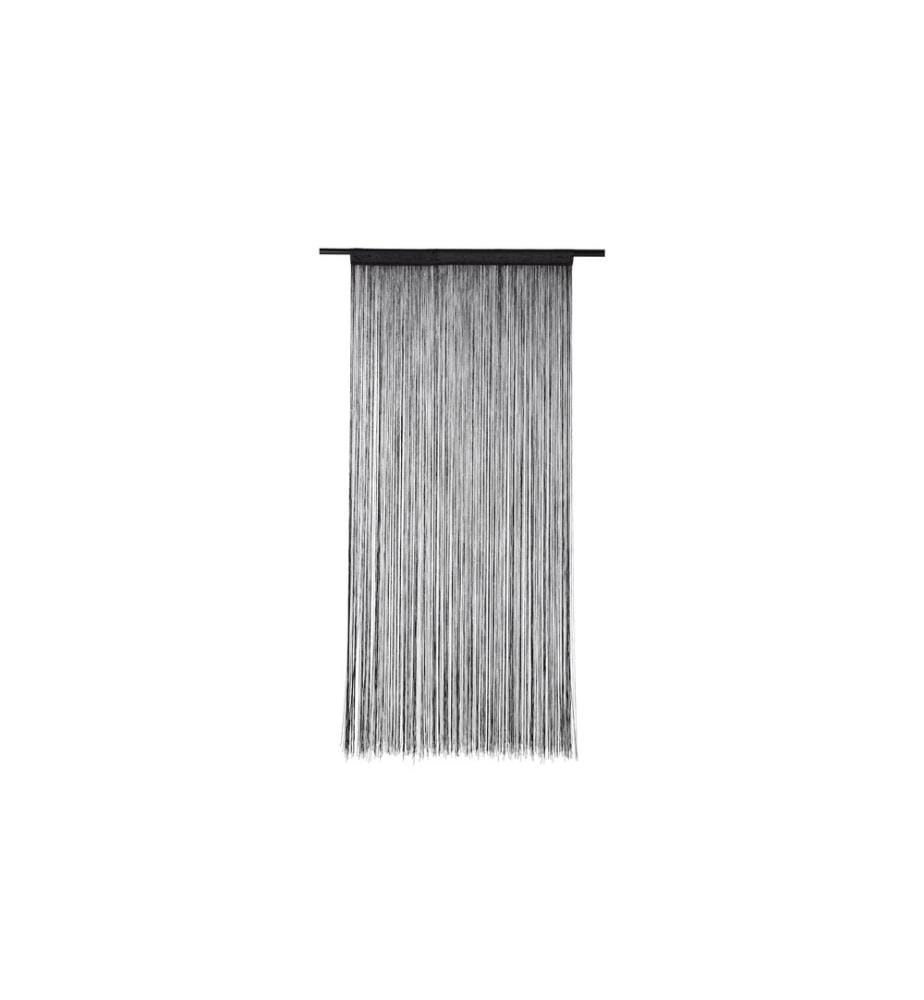COCON - Rideau à cordes 90 cm x 200 cm, Noir