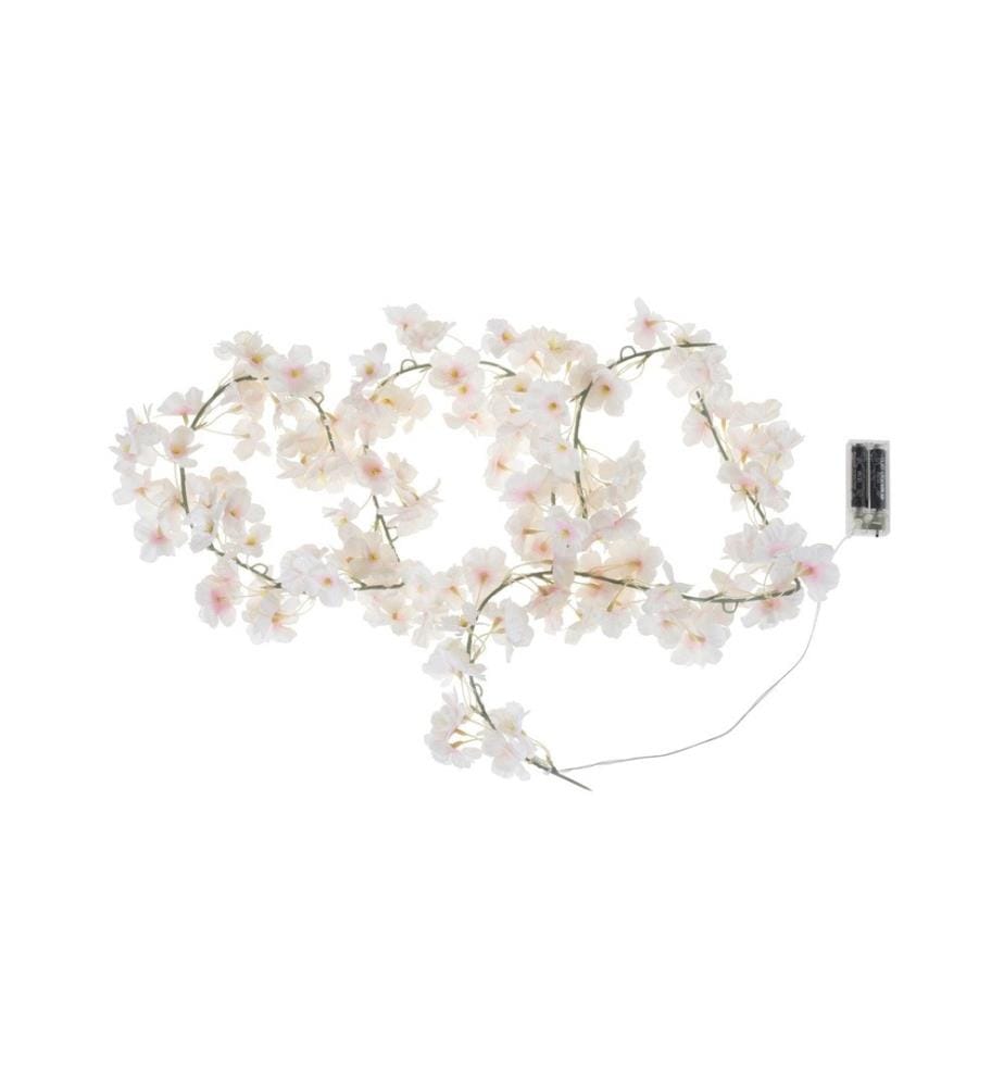 COCON - Guirlande lumineuse LED Fleurs de cerisier, 210 cm