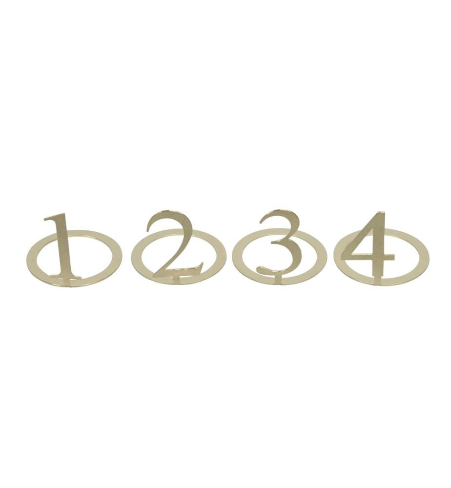 COCON - Anneau de bougie en or, 4 pièces