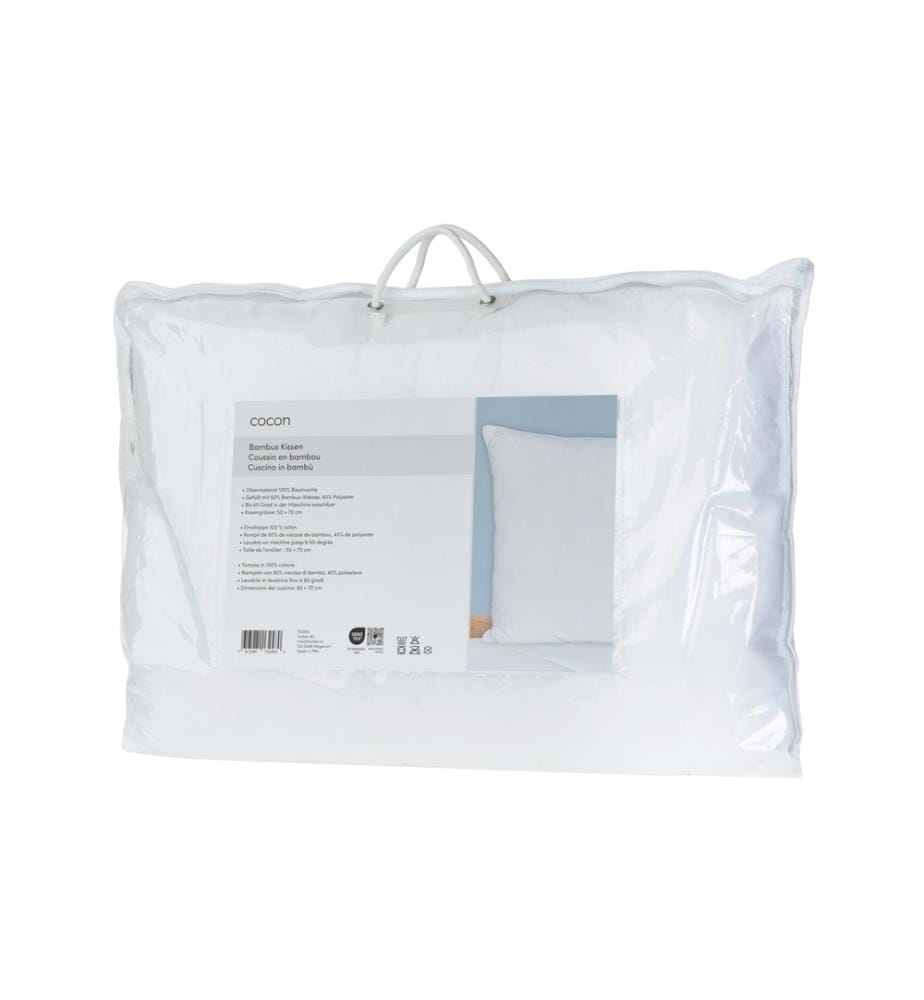 COCON - Oreiller classique Bambou, 50 x 70 cm