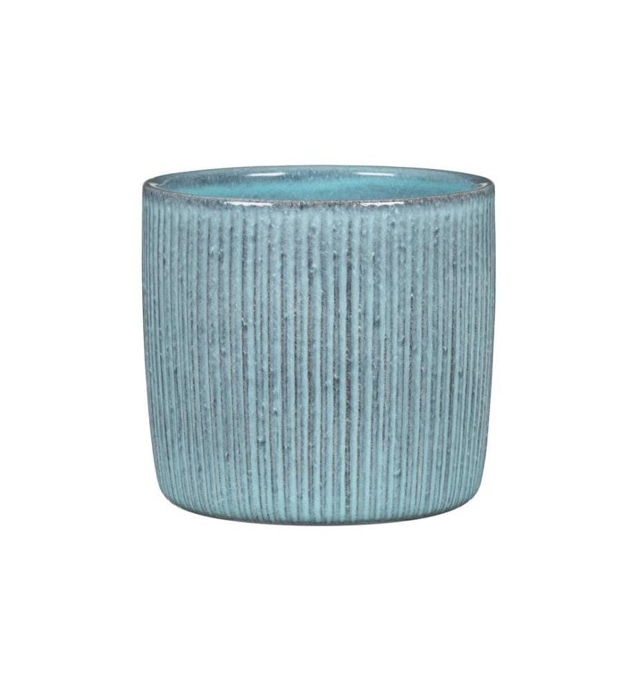 SCHEURICH - Pot de fleur Lagoon Solido Linea 19,3 cm, Bleu
