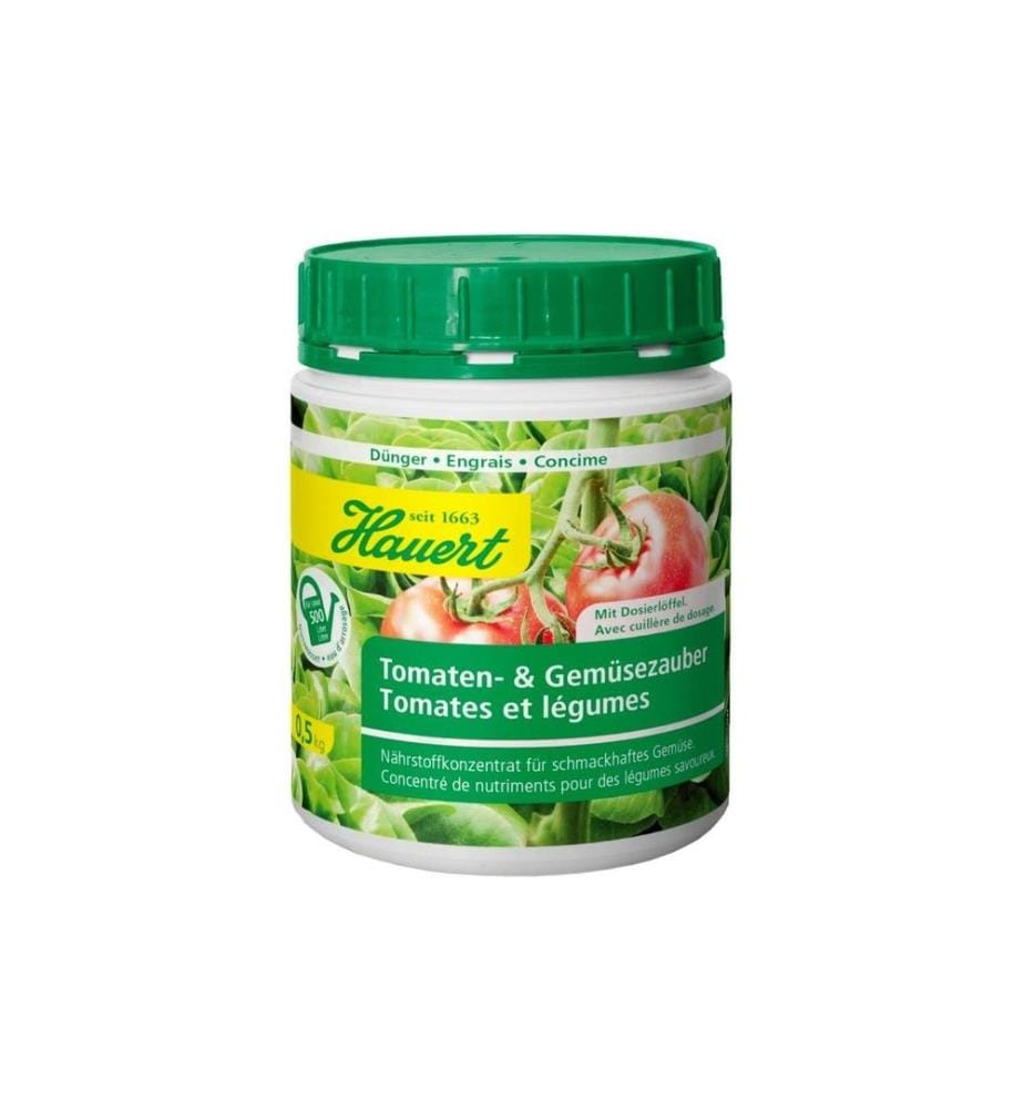 Hauert - Engrais Sel nutritif Magie de tomates et de légumes, 0.5 kg