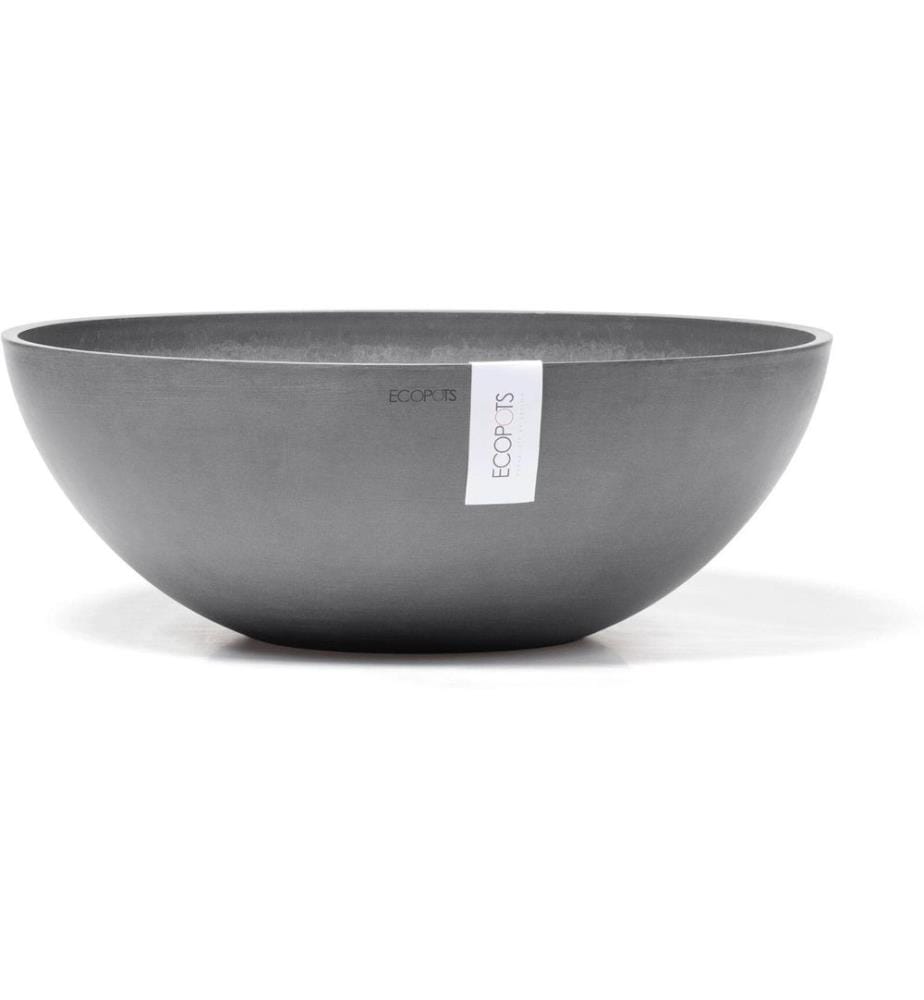 ECOPOTS - Pot de fleur Vienna Ø 50 cm Gris foncé