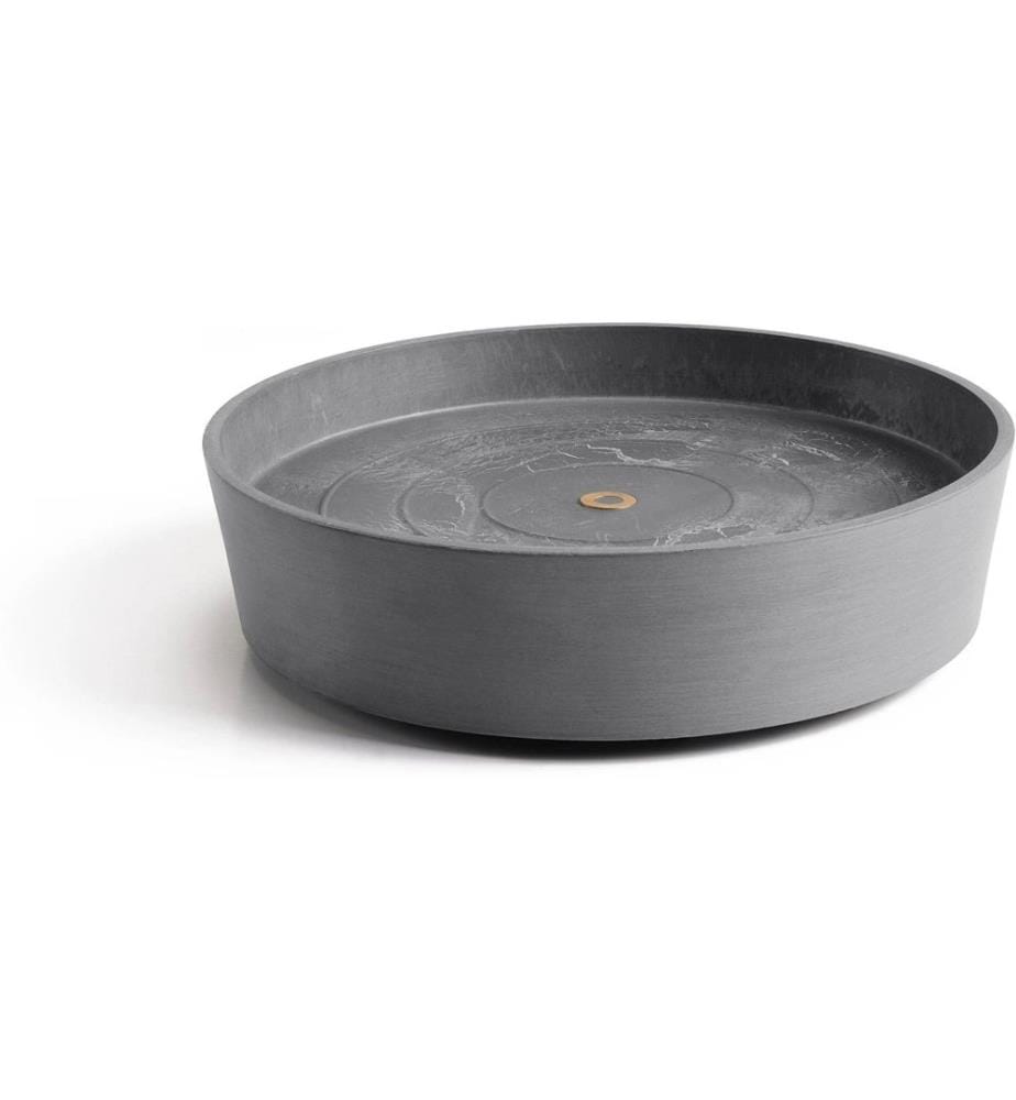 ECOPOTS - Soucoupe Saucer Wheels Ø 34 cm Grey
