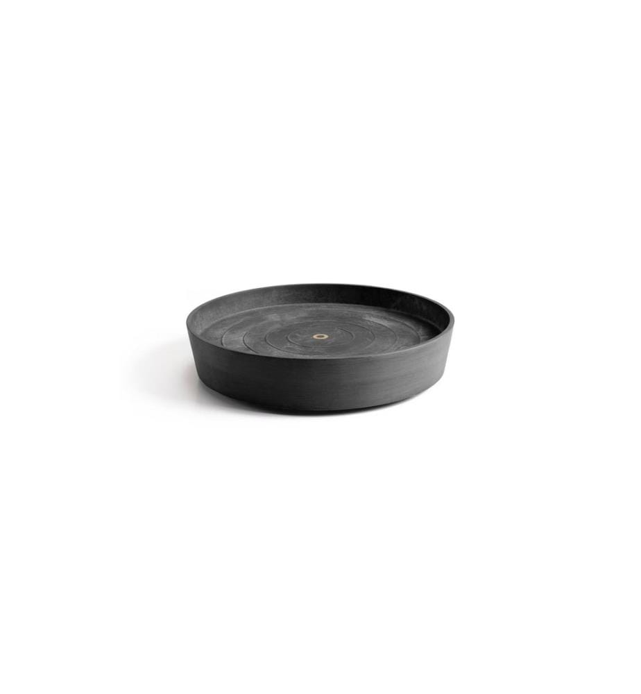 ECOPOTS - Soucoupe Saucer Wheels Ø 41 cm Noir