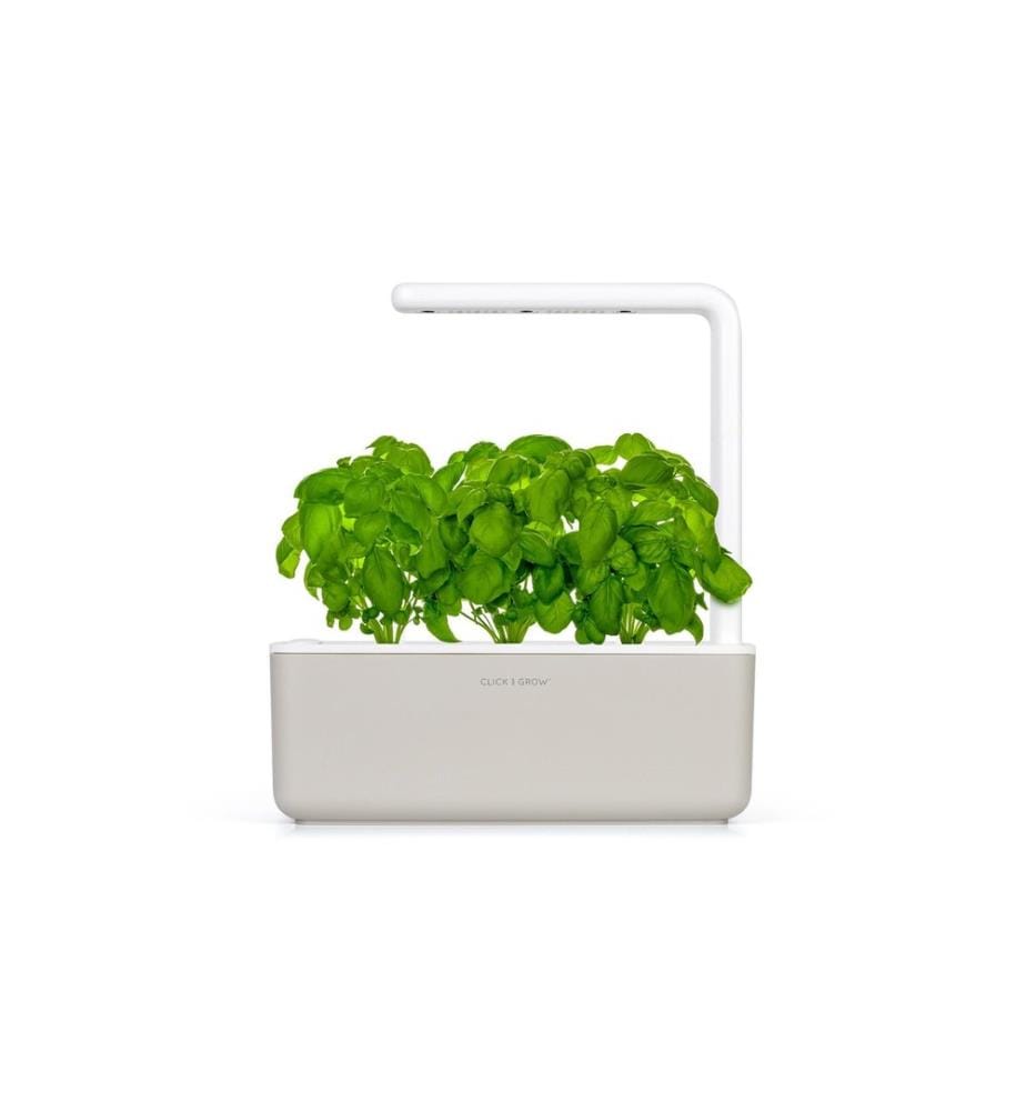 CLICK AND GROW - Pot à herbes aromatiques Smart Garden 3 beige