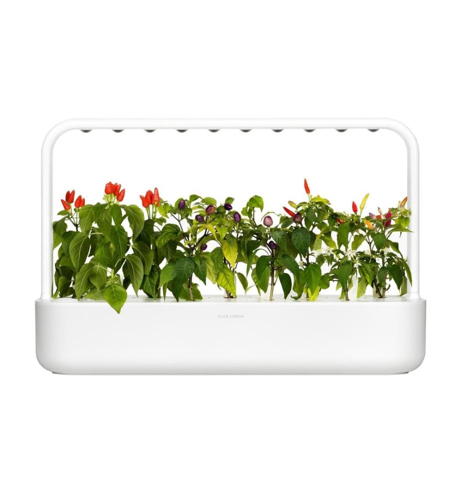 CLICK AND GROW - Pot à herbes aromatiques Smart Garden 9 Blanc