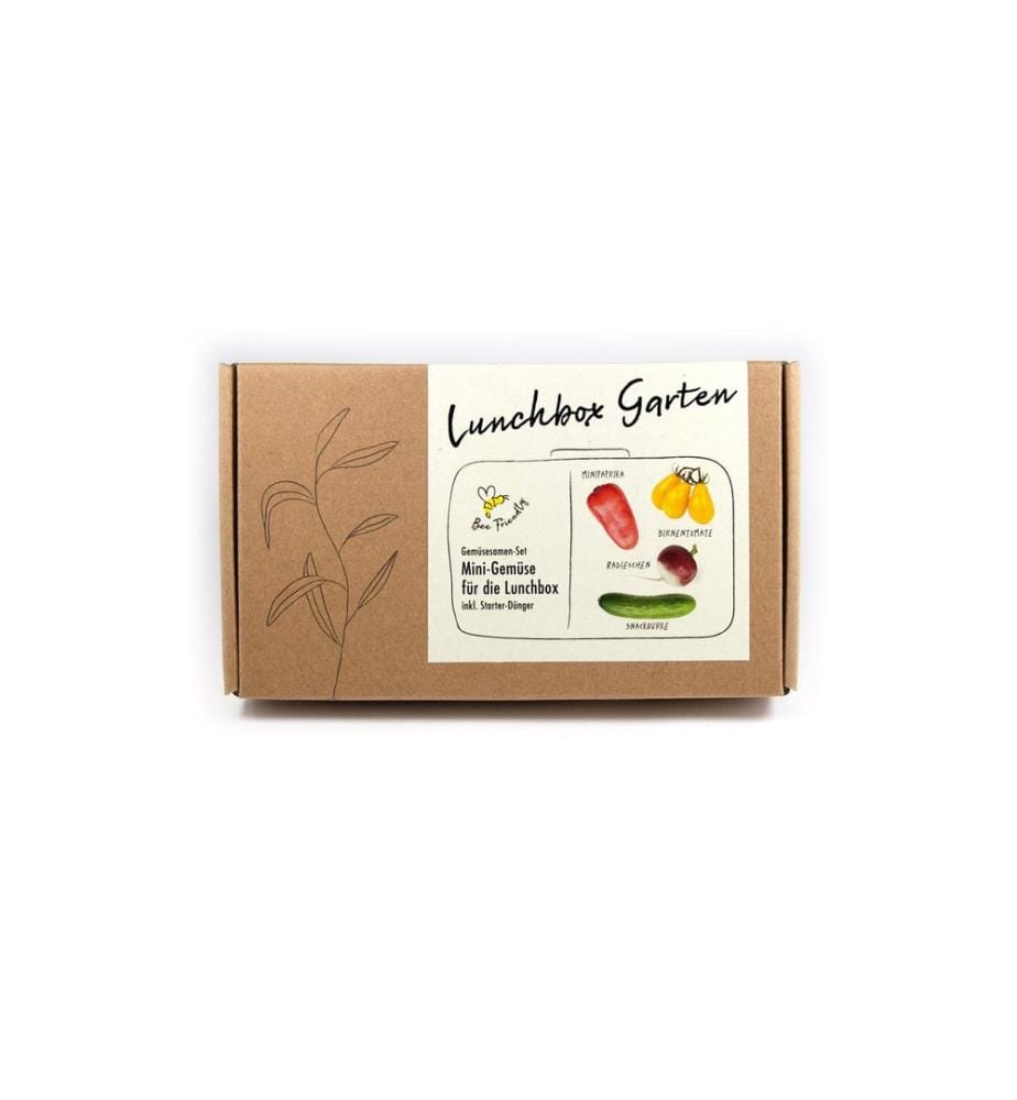 Lunchbox de semis Naturkraftwerk Garden, 4 variétés de mini-légumes