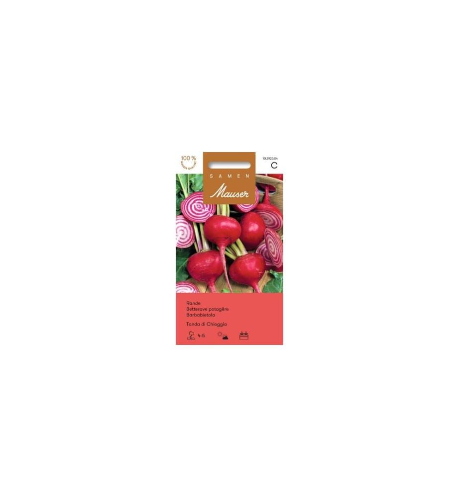Graines Mauser Graines Ancienne variété Betterave Tonda di Chioggia