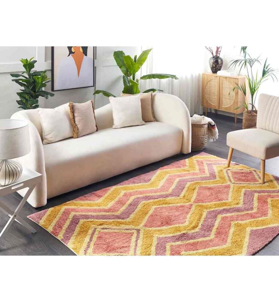 Tapis CANAKKALE Multicolore 140 x 200 cm Coton