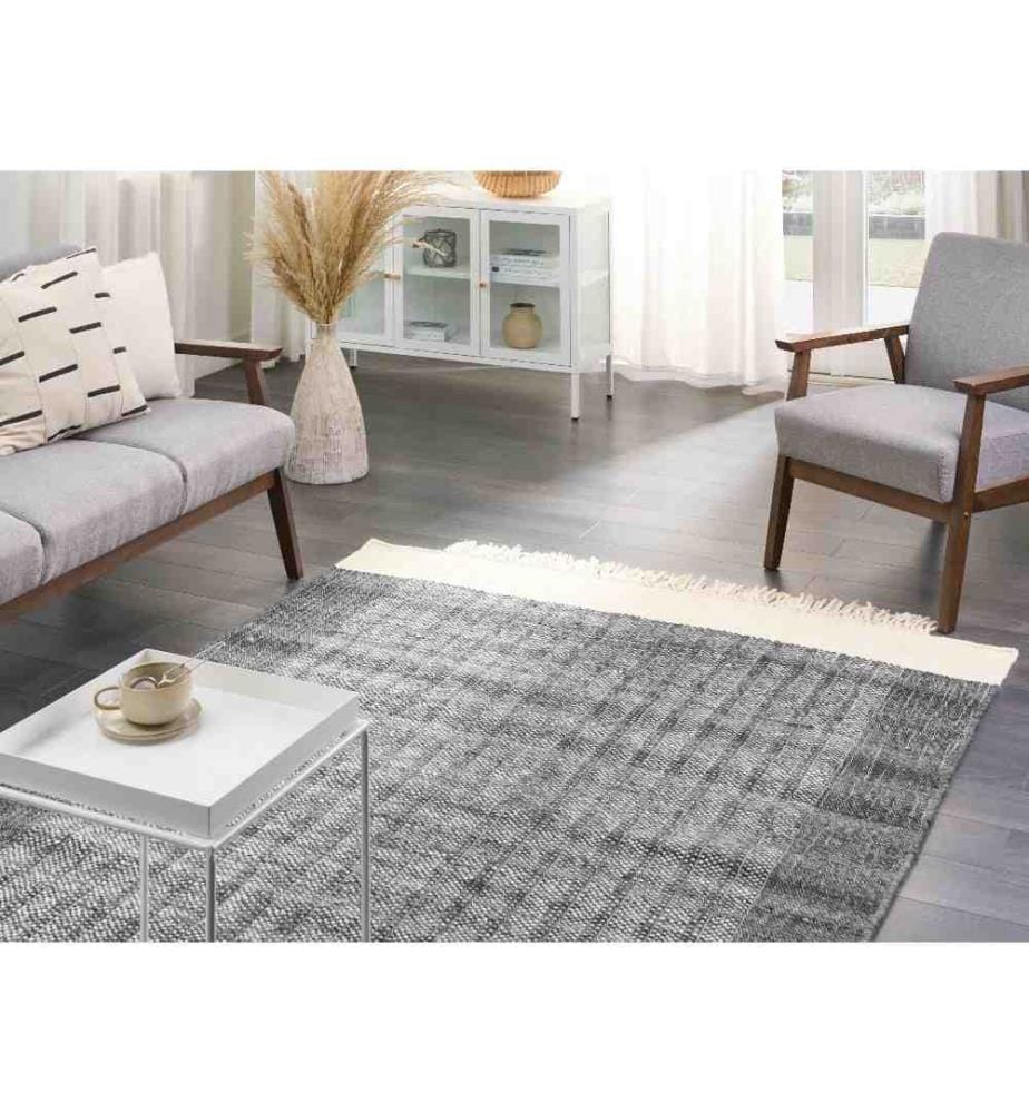Tapis ATLANTI Noir 160 x 230 cm Laine