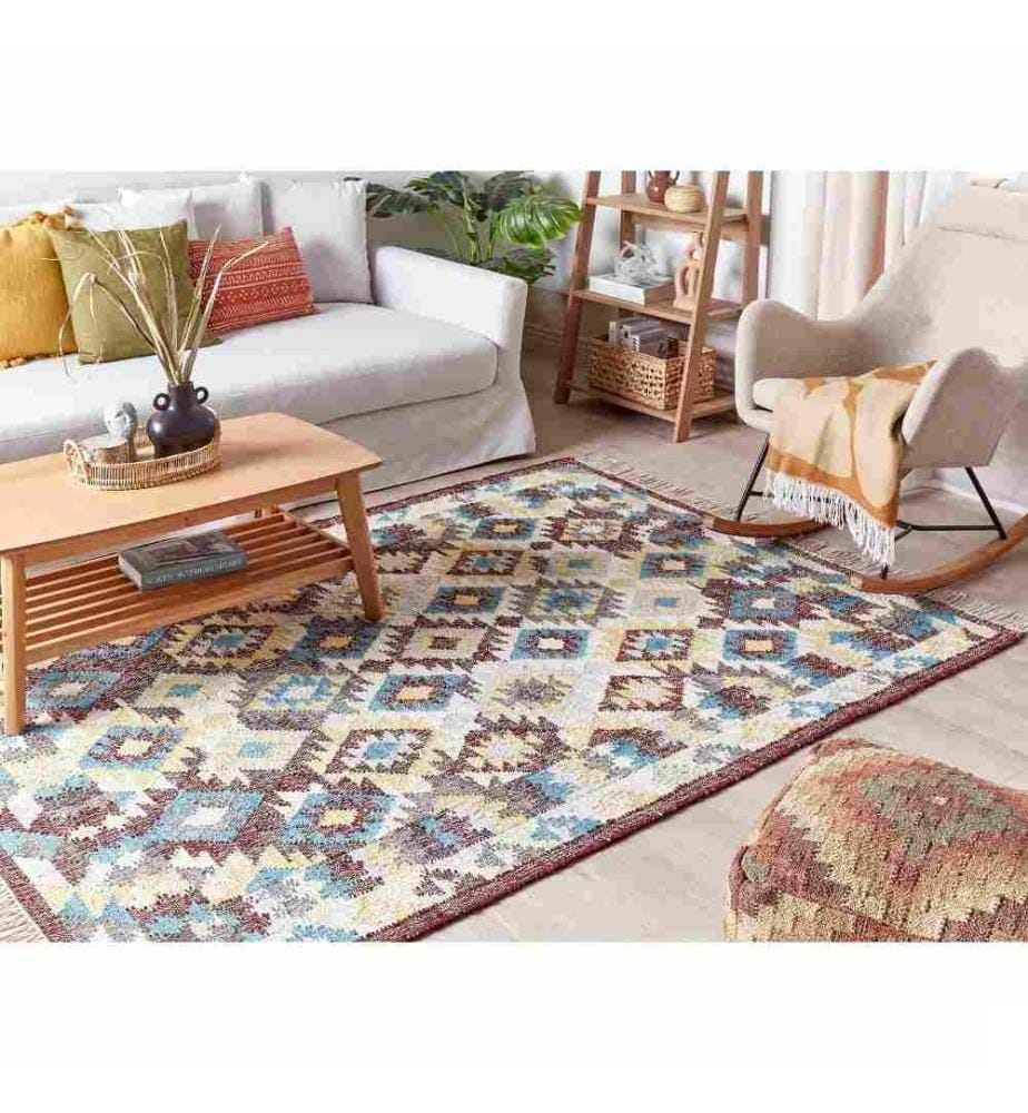 Tapis FENER Multicolore 160 x 230 cm Jute
