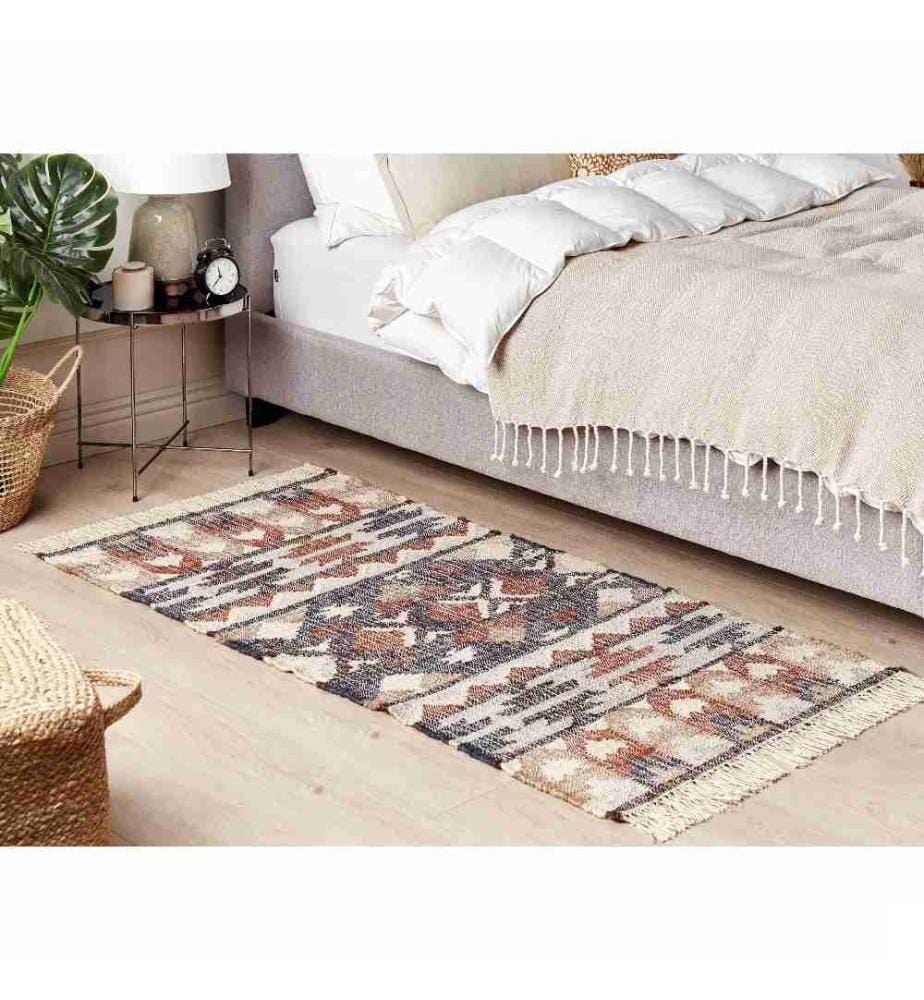 Tapis KALFA Multicolore 80 x 150 cm Jute