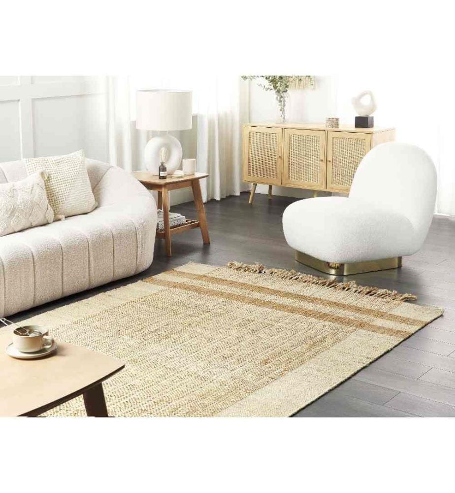 Tapis ORTAOBA Beige 160 x 230 cm Jute