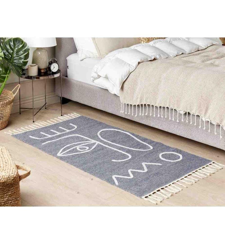 Tapis d'extérieur YAVU Gris 80 x 150 cm