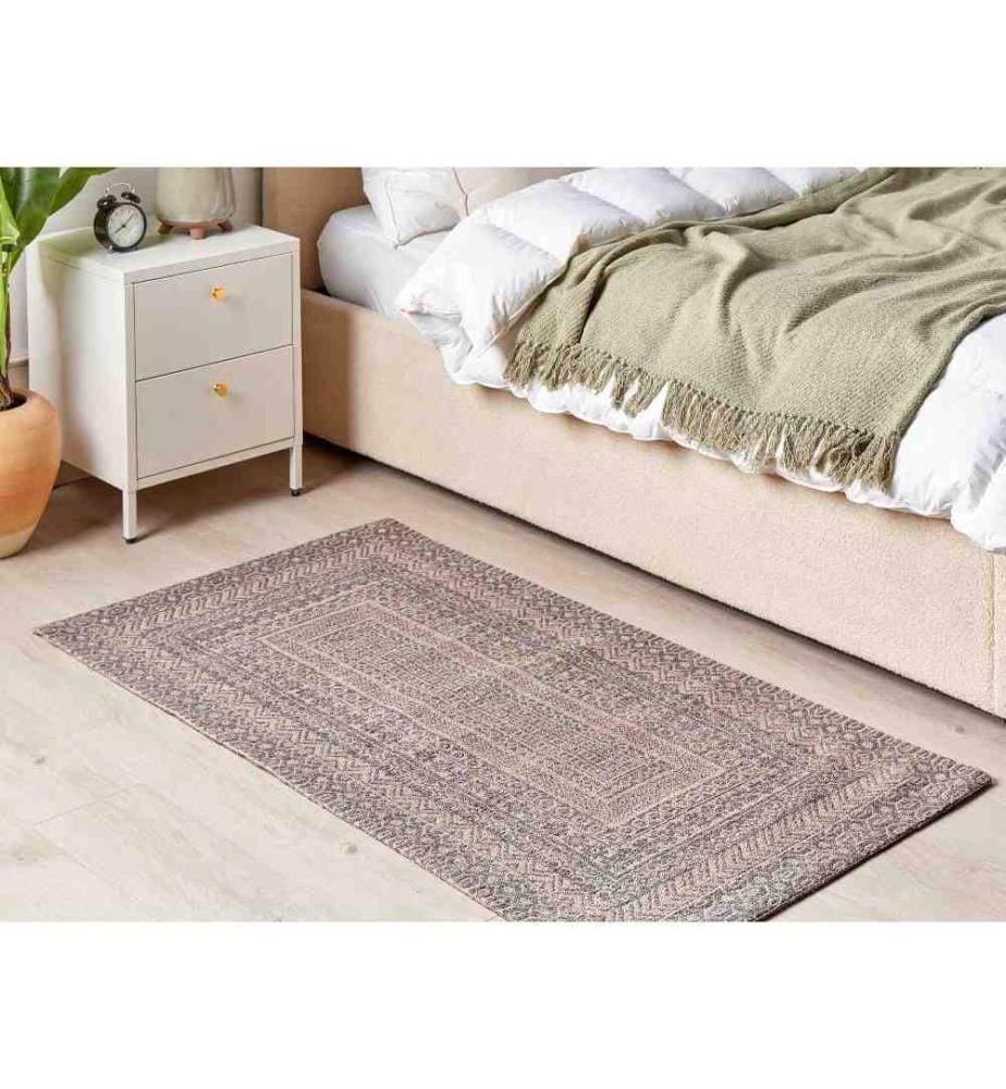 Tapis BAGLAR Gris 80 x 150 cm Jute