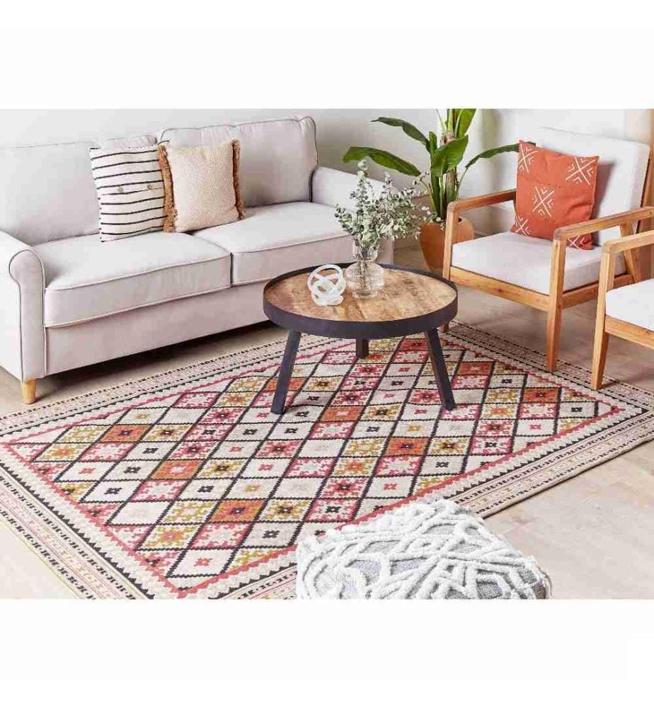 Tapis ANADAG Rouge 200 x 300 cm Coton