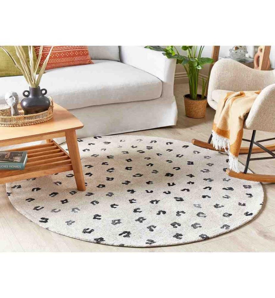 Tapis AFIS Beige ø 140 cm Coton
