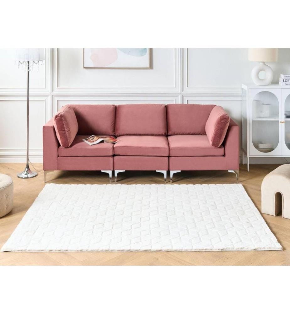 Tapis en fausse fourrure THATTA Blanc 160 x 230 cm