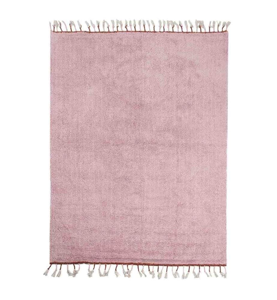 Tapis enfant CAPARLI Rose 140 x 200 cm Coton