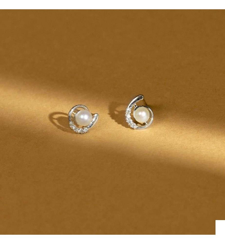 Boucles d'Oreilles Me - Or Blanc 375/1000