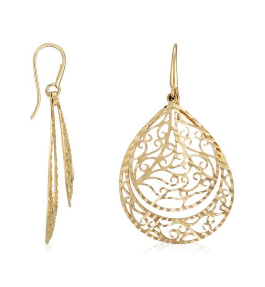 Boucles d'Oreilles Orientale - Or Jaune 375/1000