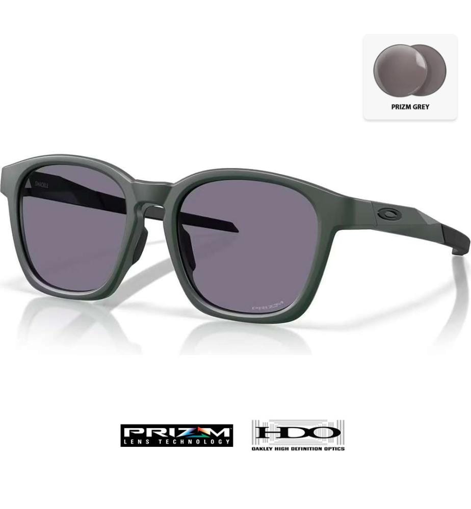 Lunettes de Soleil Shackle - Bleu Acier et Prizm Black