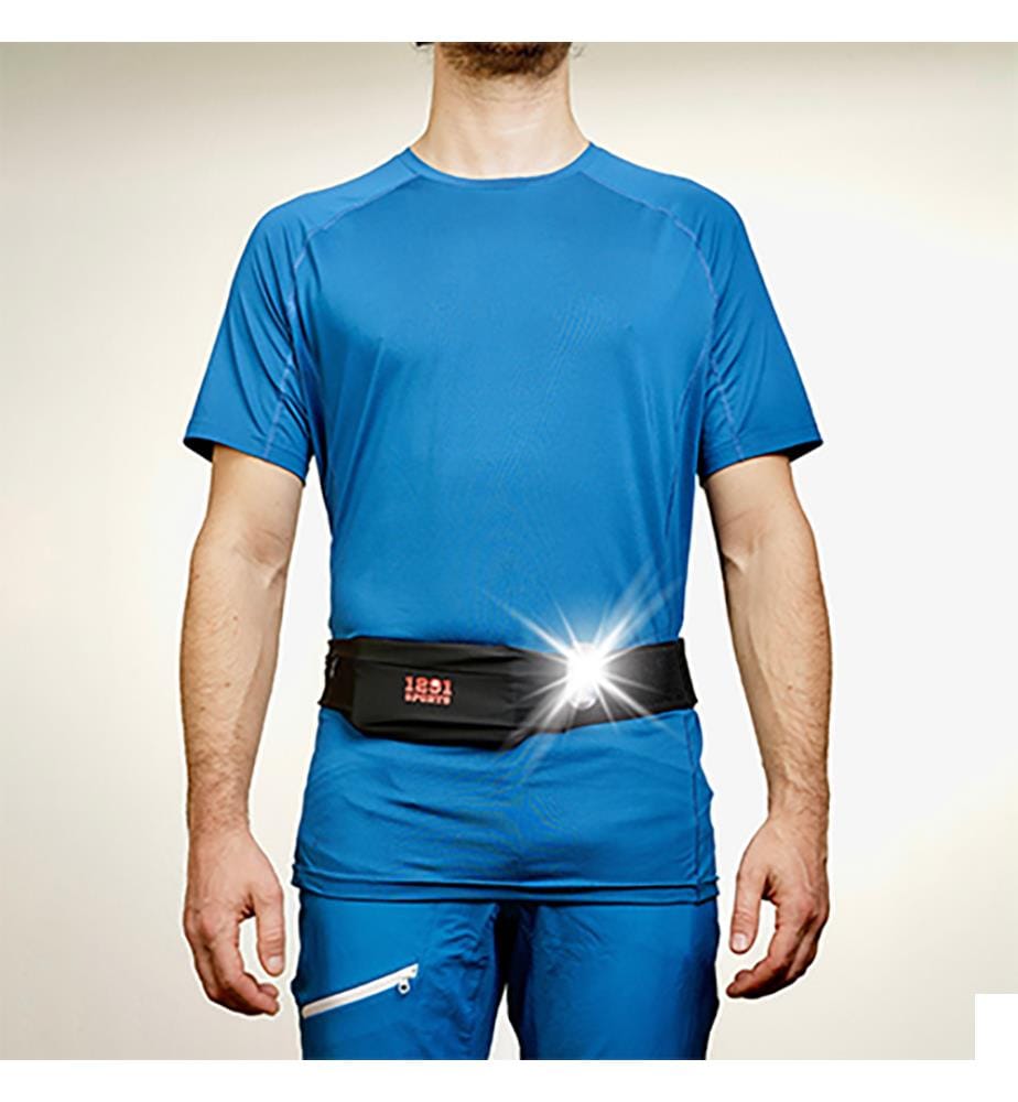 Ceinture de Running avec LED - Noir