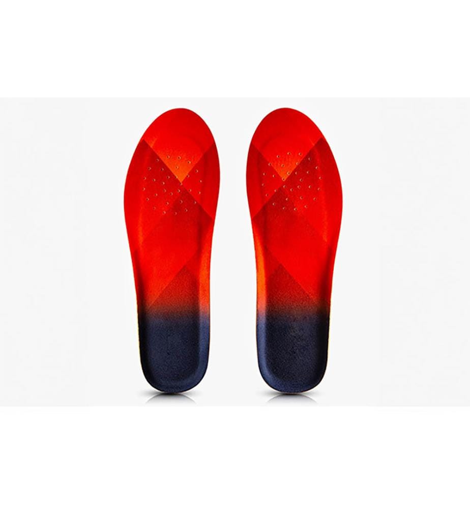 Semelles Chauffantes Rechargeables - Noir et Orange