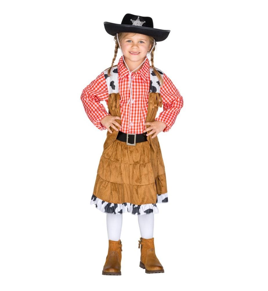 Costume de fille cowgirl Texas