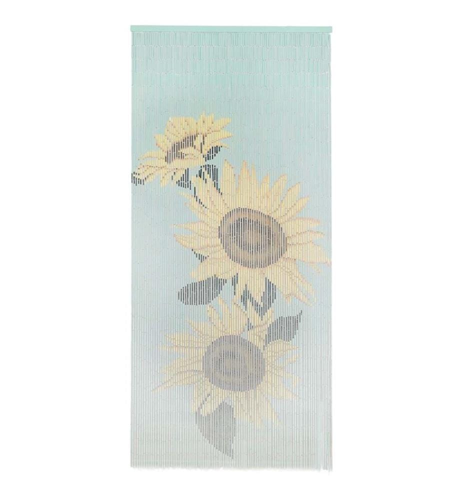 Rideau de porte contre insectes Bambou 90 x 200 cm