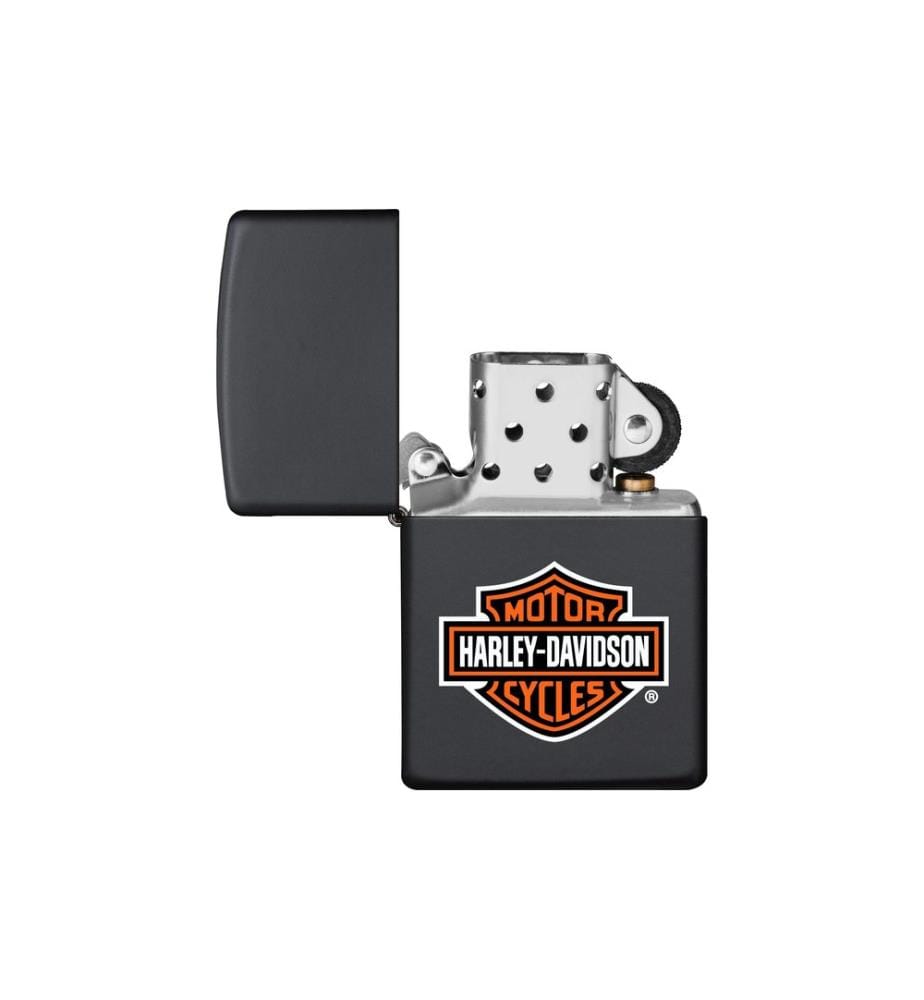 ZIPPO - Harley Davidson Bar & Shield Noir