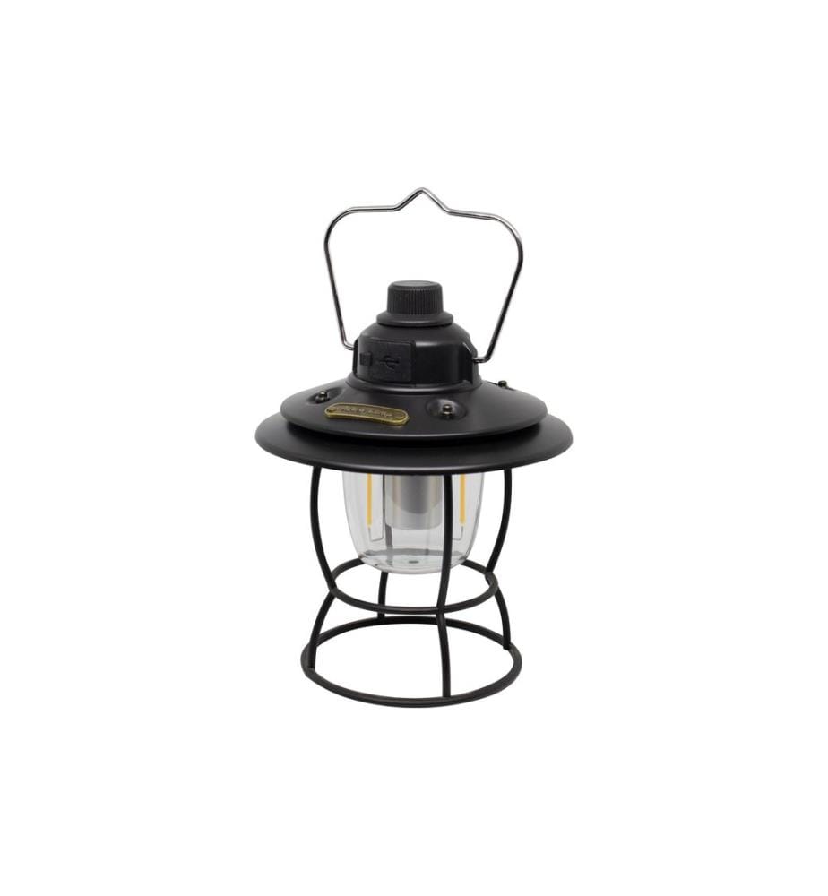 Eurotrail - Orix Lampe de camping rechargeable à batterie noire