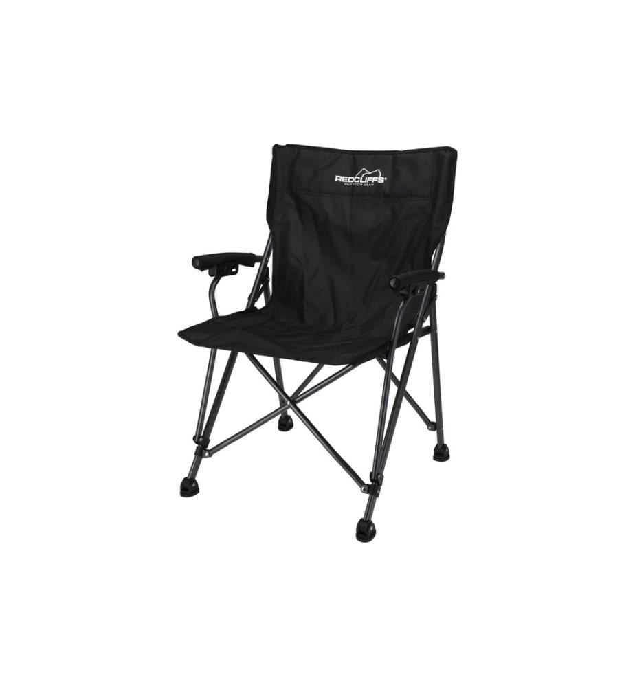 FTM - Chaise de camping Noir