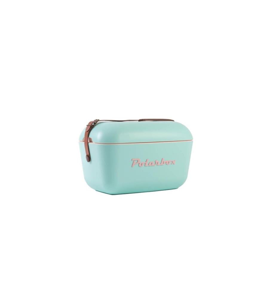 Polarbox - Glacière Retro Cooler 12 l Cyan