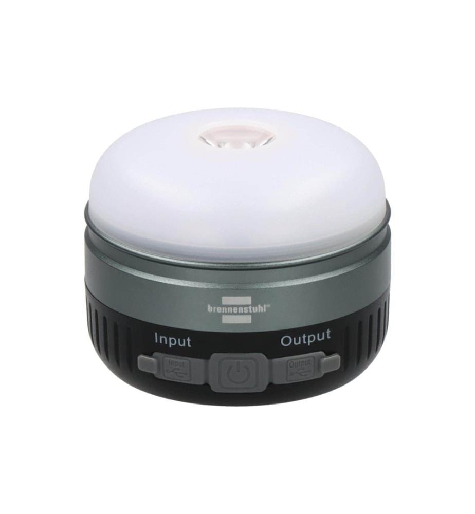 Brennenstuhl - Lampe de camping LED Magnétique, batterie Li-Ion, IP54, 450 lm