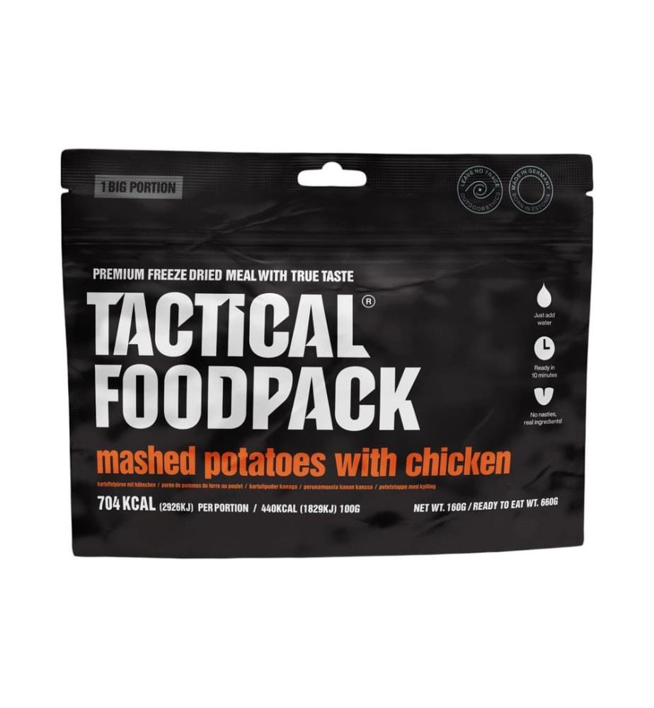 Tactical Foodpack - Plat principal Purée de pommes de terre au poulet