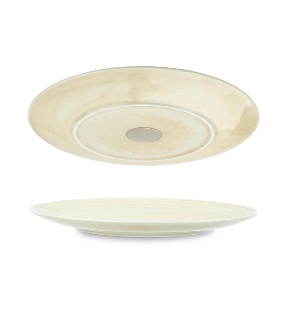 Silwy - Assiette magnétique en porcelaine SAND 23 cm