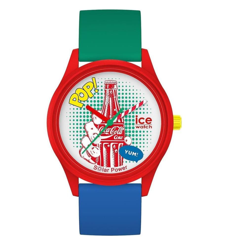 Montre à Quartz Silicone Bleu - 40 mm