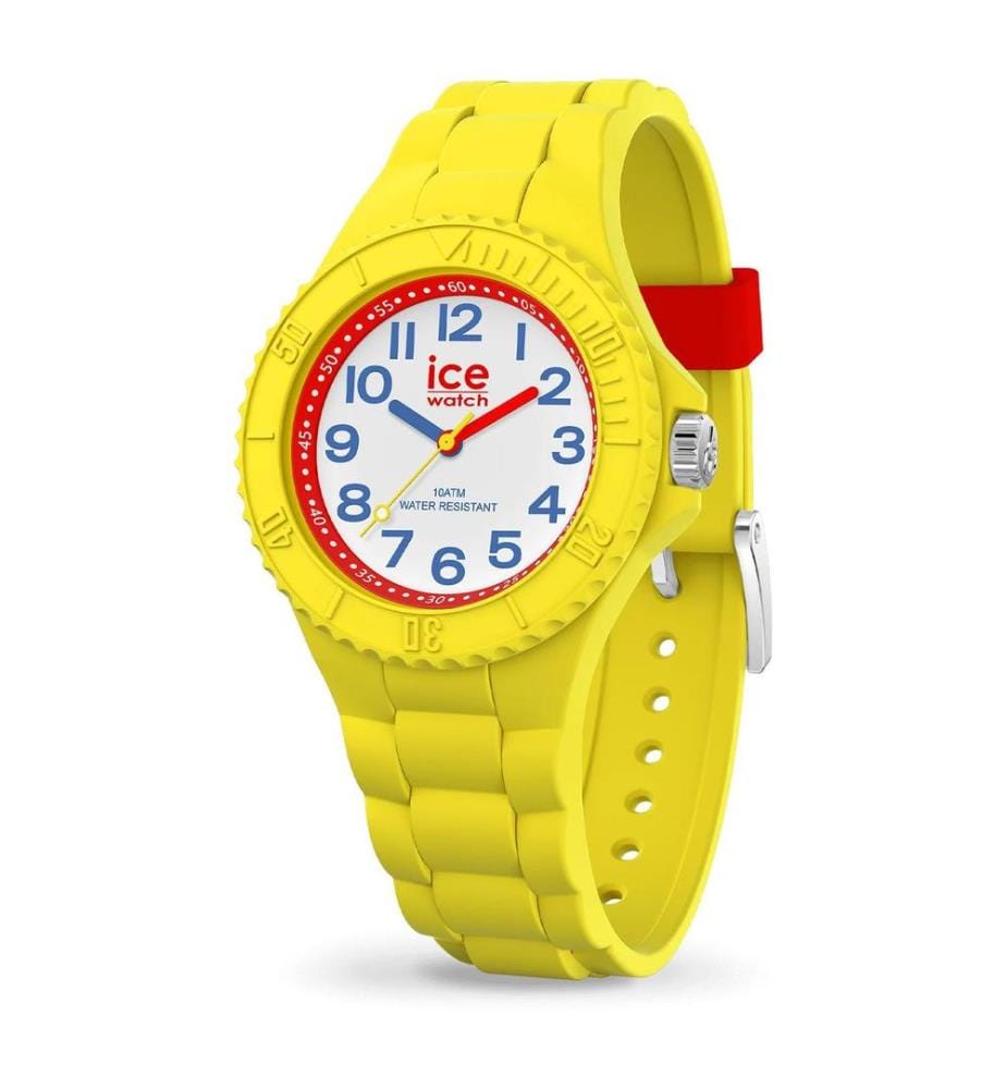 Montre à Quartz Silicone Jaune - 30 mm