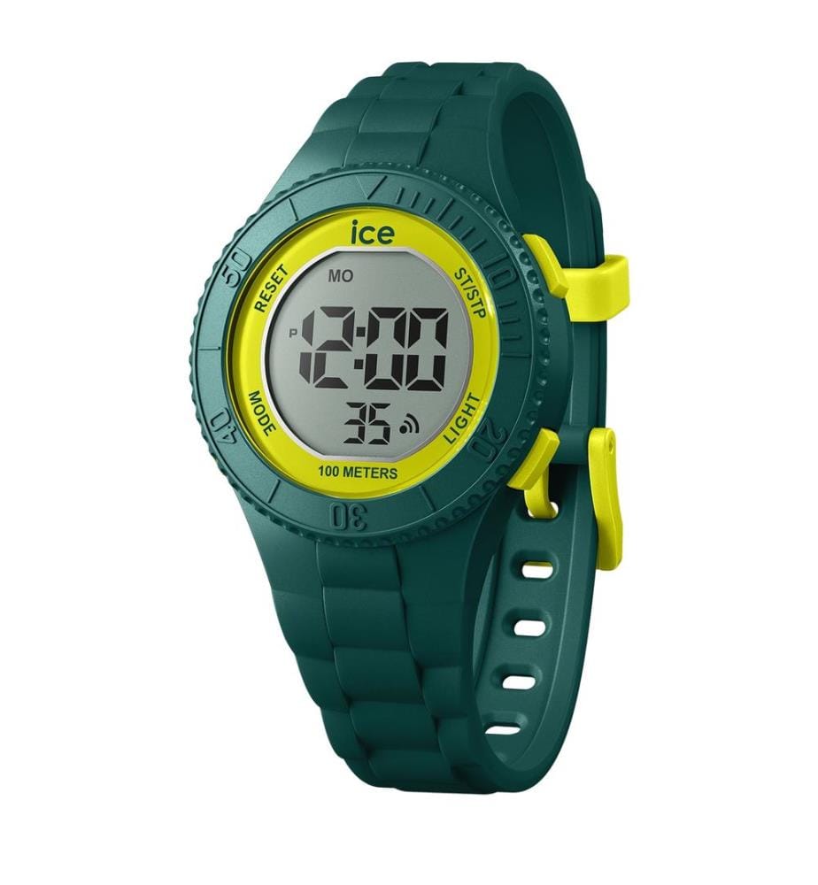 Montre à Quartz Silicone Vert - 35 mm