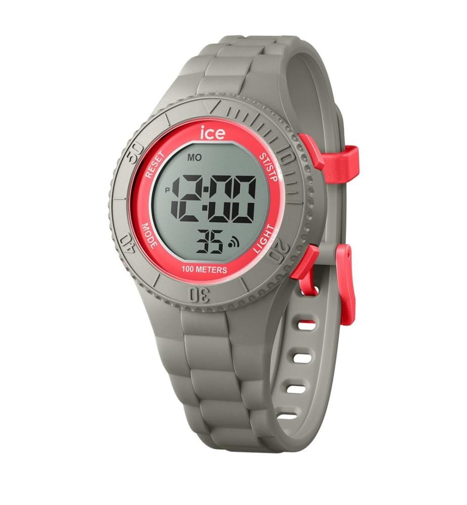 Montre à Quartz Silicone Marron - 35 mm