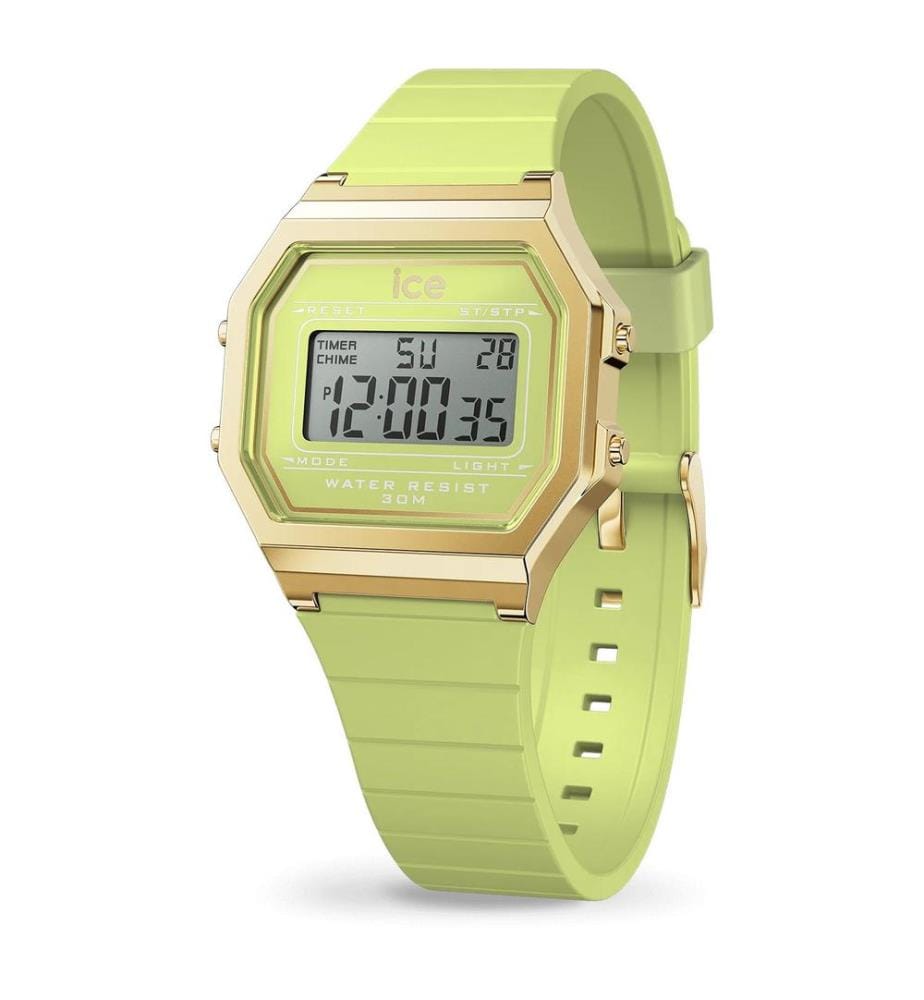 Montre à Quartz Silicone Vert - 32 mm
