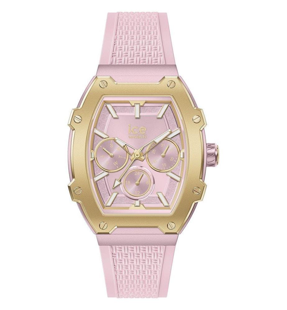 Montre à Quartz Silicone Rose - 35 mm