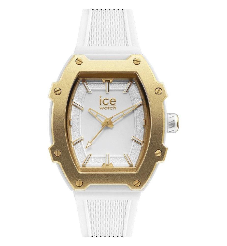 Montre à Quartz Silicone Blanc - 36 mm