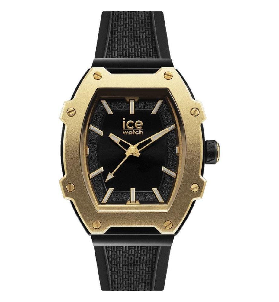 Montre à Quartz Silicone Noir - 36 mm