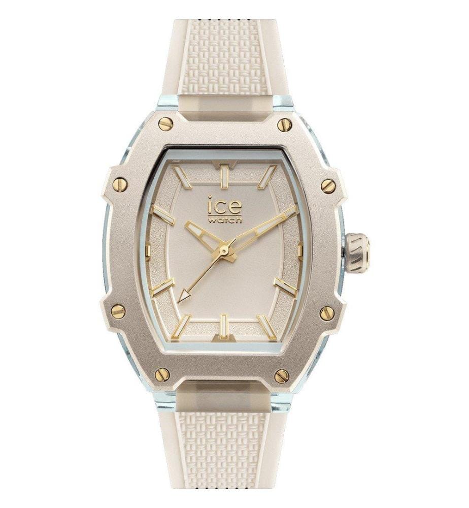 Montre à Quartz Silicone Beige - 36 mm