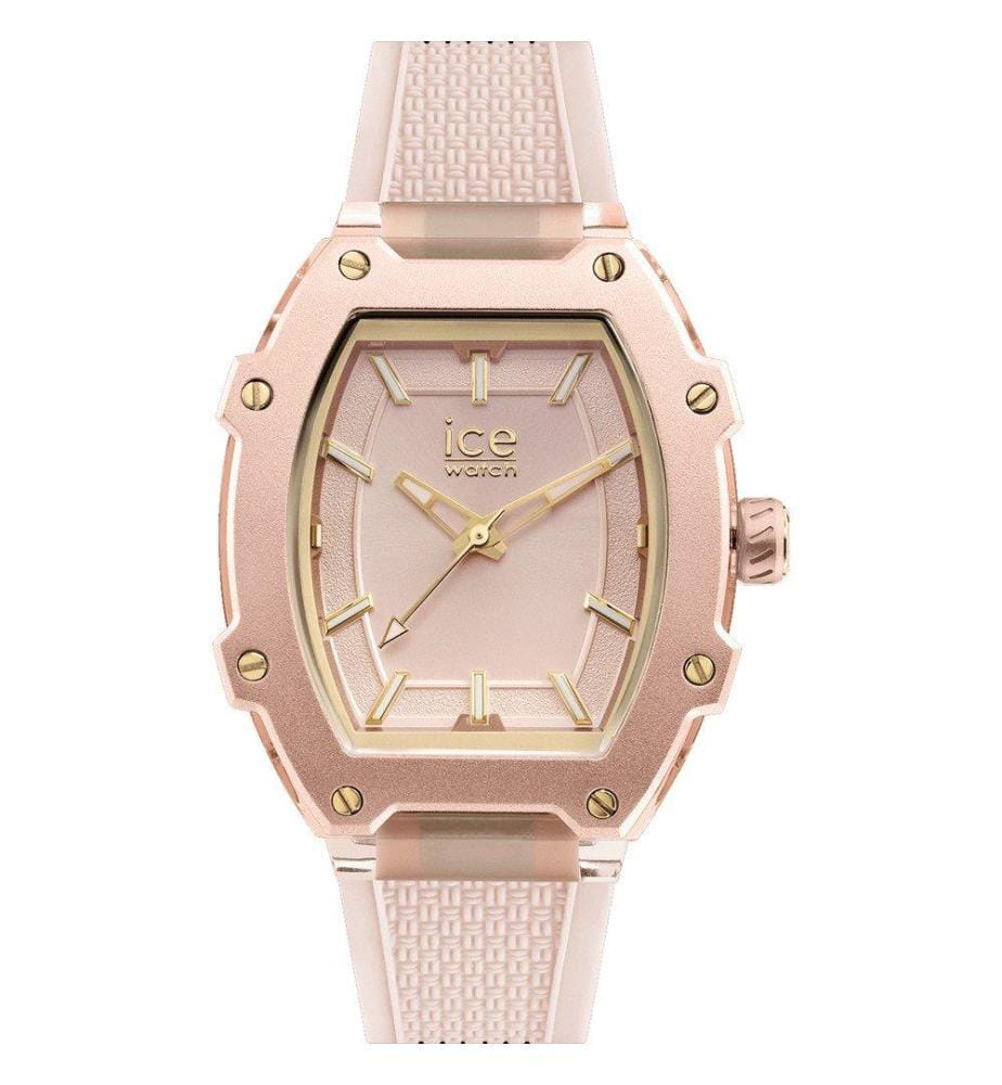 Montre à Quartz Silicone Rose - 36 mm