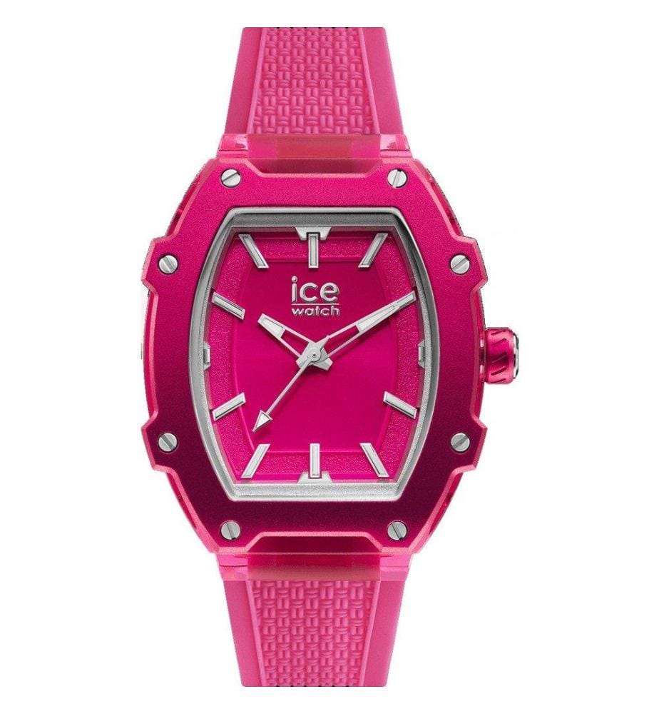 Montre à Quartz Silicone Rose - 36 mm