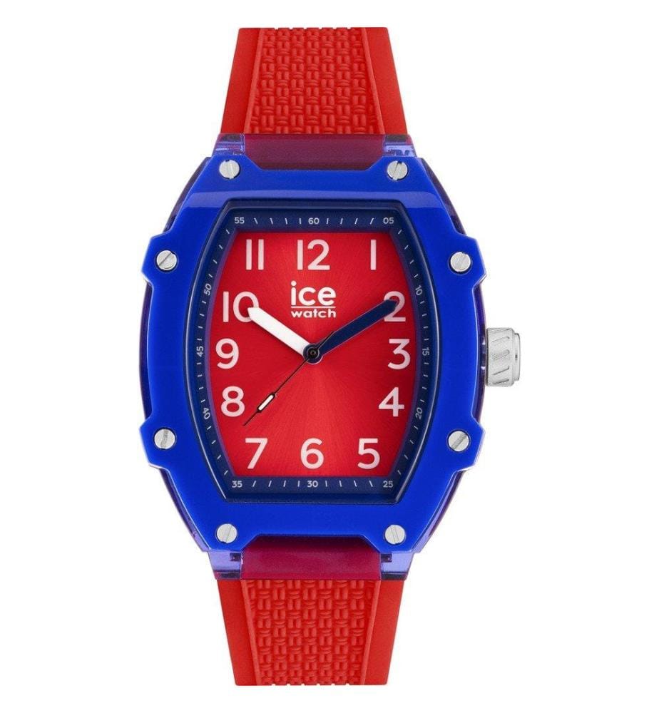 Montre à Quartz Silicone Rouge - 35 mm